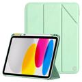 Nillkin Bevel iPad (2022) Smart Folio Hülle - Grün / Transparent