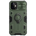 Nillkin CamShield Armor iPhone 12 Mini Hybrid Hülle - Grün