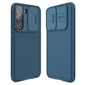 Nillkin CamShield Pro Samsung Galaxy S22 5G Hybrid Hülle - Blau