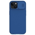 iPhone 15 Nillkin CamShield Pro Hybrid Hülle - Blau