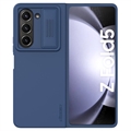 Samsung Galaxy Z Fold5 Nillkin CamShield Silky Hybrid Hülle - Blau