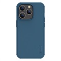 Nillkin Super Frosted Shield Pro iPhone 14 Pro Max Hybrid Hülle - Blau