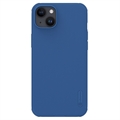 iPhone 15 Plus Nillkin Super Frosted Shield Pro Hybrid Hülle - Blau