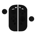 Nintendo Switch Controller Silikonhülle mit Daumengriffkappen - Schwarz