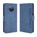 Nokia X10 X20 Cardholder Serie  Wallet Hülle - Blau