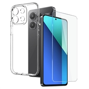 Xiaomi Redmi Note 13 4G Northjo 2-in-1 Schutzset - Durchsichtig