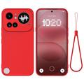 Nothing Phone (4a) Pro Liquid Silikonhülle mit Handschlaufe
