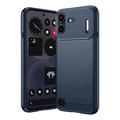 Nothing Phone (4b) Gebürstete TPU Hülle - Karbonfaser