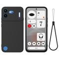 Nothing Phone (4b) Liquid Silikonhülle mit Handschlaufe