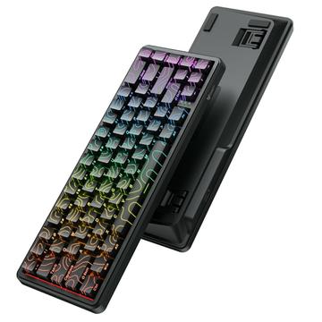 ONIKUMA G67 Magnetic Axis Kabelgebundene mechanische Tastatur mit RGB-Licht - Schwarz / Bunt