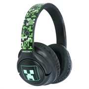 OTL Technologies Minecraft Creeper LED-Kopfhörer mit Lichteffekt - kabellos - Schwarz/Grün