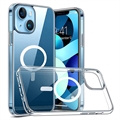 Okkes MagSafe iPhone 14 Plus Hybrid Case - Durchsichtig