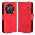 Cardholder Serie OnePlus 12 Wallet Hülle - Rot