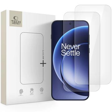 OnePlus 15 Tech-Protect Glas Fit+ Panzerglas - 2 Stk. - Durchsichtig