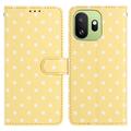 OnePlus 15T Wallet Case mit Punktmuster - Gelb