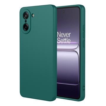 OnePlus Ace 5 Racing/Nord CE5 Stoßfeste Silikonhülle - schwärzlich grün