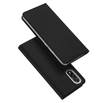 OnePlus Ace 5 Ultra/Nord 5 Dux Ducis Skin Pro Flip Hülle - Schwarz
