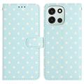 OnePlus Nord 6 Wallet Case mit Punktmuster - blau