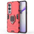 OnePlus Nord CE4/Ace 3V Hybrid Case mit Ringhalterung - Rot