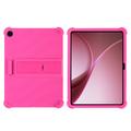 OnePlus Pad Go 2/Oppo Pad Air5 Silikonhülle mit Kickstand - Hot Pink