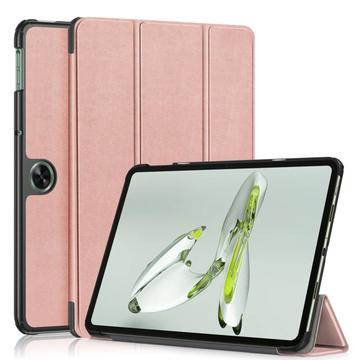 OnePlus Pad Go/Oppo Pad Air2 Tri-Fold Serie Smart Folio Hülle - Roségold