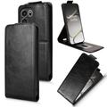 OnePlus Turbo 6V Vertikal Flip Hülle mit Ständer - Schwarz