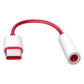OnePlus 6T USB-C / 3.5mm Kabel Adapter - Bulk