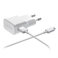 Samsung ETA-U90EWE Reiseladegerät & MicroUSB Kabel - Weiß
