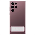 Samsung Galaxy S22 Ultra 5G Clear Standing Cover EF-JS908CTEGWW - Durchsichtig