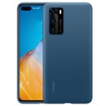 Huawei P40 Silicone Case 51993721 (Open Box - Excellent) - Ink Blue