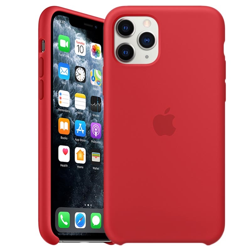 iPhone 11 Pro Apple Silikonhülle MWYH2ZM/A - Rot