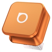 Ottocast CP88-T Mini Cube - kabelloser CarPlay- und Android Auto-Adapter - Orange