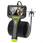 P90 5" IPS-Videoendoskop / Inspektionskamera mit 2m langem Kabel - 6mm - Schwarz