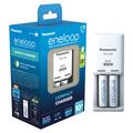 Panasonic Eneloop BQ-CC50 Batterieladegerät mit 2x AA-Akkus 2000mAh