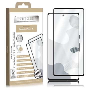 Panzer Premium Full Fit Google Pixel 7 Panzerglas - Schwarz