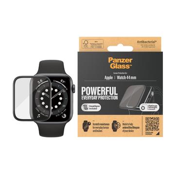 Apple Watch Series SE 3/SE (2022)/SE/6/5/4 PanzerGlass AntiBacterial Panzerglas - 44mm - Schwarz
