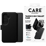 Samsung Galaxy S26 PanzerGlass Care Tango 2-in-1 Wallet Hülle - MagSafe-kompatibel - Schwarz