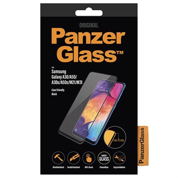 PanzerGlass Case Friendly Samsung Galaxy A50, Galaxy A30 Panzerglas - Schwarz
