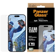 iPhone 17/16 Pro PanzerGlass Classic Fit EasyAligner Panzerglas - 9H