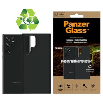 Samsung Galaxy S22 Ultra 5G PanzerGlass Biologisch Abbaubare Hülle - Schwarz
