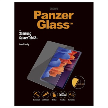 PanzerGlass Case Friendly Samsung Galaxy Tab S7+/S8+ Panzerglas (Offene Verpackung - Ausgezeichnet) - Durchsichtig