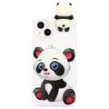 3D-Figurenserie iPhone 14 TPU Hülle - Süßer Panda