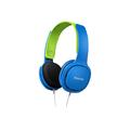 Philips SHK2000BL On-Ear-Headset für Kinder mit Geräuschbegrenzern - Blau/Grün