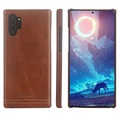 Pierre Cardin Samsung Galaxy Note10 Leder Beschichtet Cover - Braun