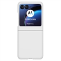 Motorola Razr 40 Ultra Kunststoff Hülle - Weiß