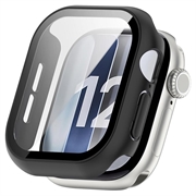 Apple Watch Series 12 Kunststoff Hülle mit Panzerglas - 47mm