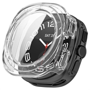 Samsung Galaxy Watch Ultra2 Kunststoff Hülle mit Panzerglas - 47mm - Durchsichtig