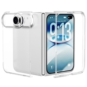 iPhone Fold Kunststoff Hülle - Durchsichtig
