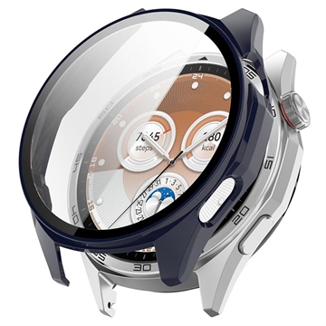 Huawei Watch GT 6 Kunststoff Hülle mit Panzerglas - 46mm - Blau