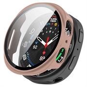 Samsung Galaxy Watch9 Kunststoff Hülle mit Panzerglas - 40mm - Rosa